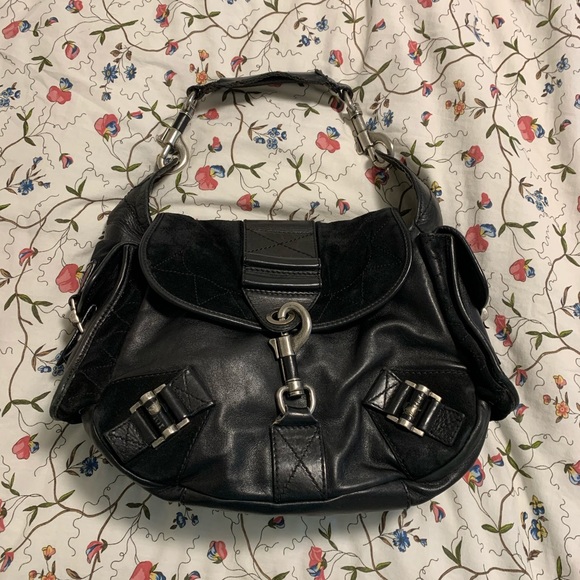 Authentic Christian Dior Black Rebelle Bag - Picture 3 of 12